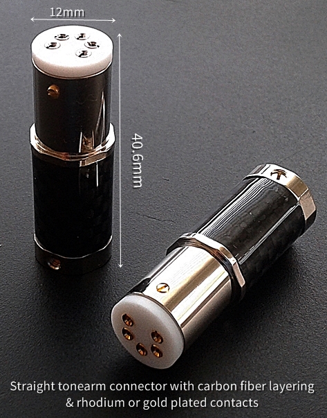 thumbnail interactive-video image 1 of Gold Plated Male DIN Plug For Turntable Tonearm Cable – DIY For REGA, LINN, Etc – 5 Pin 1 of 4